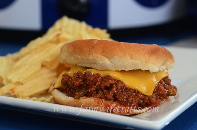 These Crockpot Sloppy Joes are simple to make, yet so, so good!