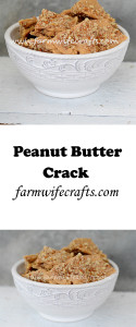 This recipe will definitely have you coming back for more. Peanut Butter Crack is simple, yet delicious.