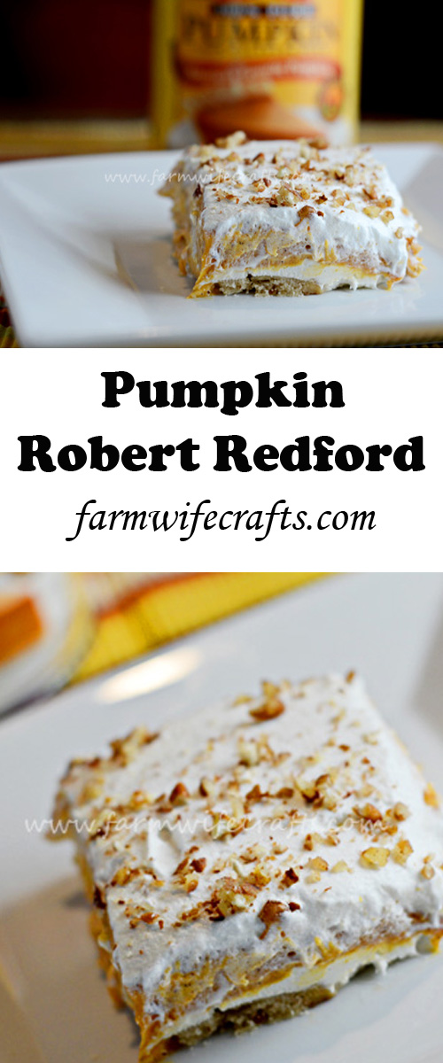 The perfect recipe for fall and any Thanksgiving feast. A new spin on the traditional Robert Redford dessert.