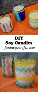 Easy to make soy candles