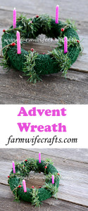 A fun and religious way to help kids countdown the weeks of Advent until Christmas.