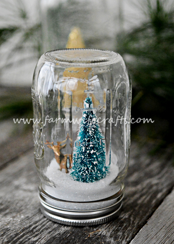 DIY Snow Globes - The Farmwife Crafts