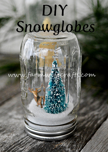 Add some DIY to your gift giving this season with these DIY Snowglobes. They make great teacher gifts too!