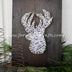 Reindeer String Art