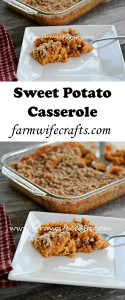 This sweet potato casserole is a favorite at our holiday gatherings.