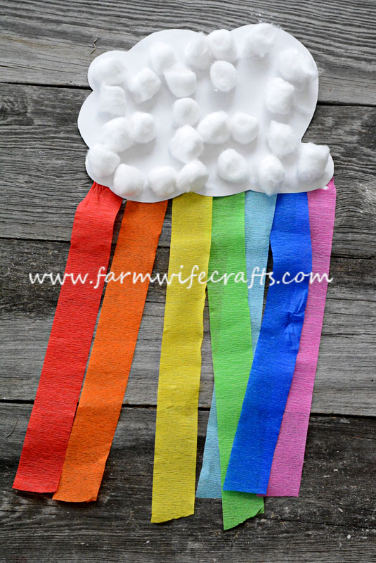 7 Rainbow crafts. Fun and easy to make rainbow themed crafts for St. Patrick's Day or any day of the year!