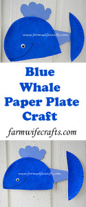 Easy to make this blue whale paper plate craft is perfect for toddlers who love the ocean. perfect for ocean lessons in the classroom.
