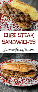 A hearty meal that is delicious. These cube steak sandwiches are sure to please those tastebuds.