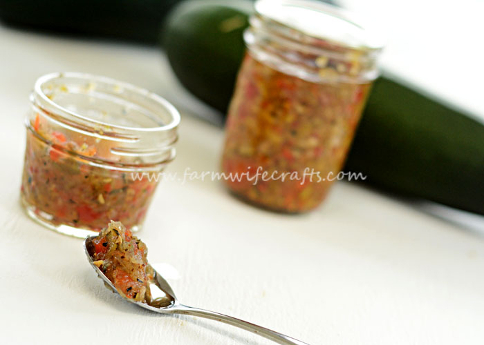 Looking for something to do with all that zucchini in your garden? This zucchini relish is so good! My family prefers it over pickle relish.
