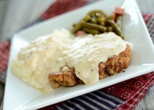 It's winter and if you are like me, you are looking for the ultimate comfort food. Possibly one that reminds you of your childhood? This Pan-Fried Cubed Steak and Gravy recipe screams comfort food!