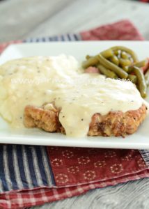 It's winter and if you are like me, you are looking for the ultimate comfort food. Possibly one that reminds you of your childhood? This Pan-Fried Cubed Steak and Gravy recipe screams comfort food!