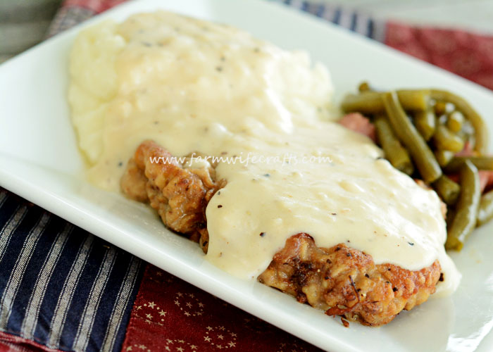 It's winter and if you are like me, you are looking for the ultimate comfort food. Possibly one that reminds you of your childhood? This Pan-Fried Cubed Steak and Gravy recipe screams comfort food!