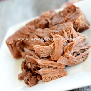 Wondering what to do with that Chuck Roast in your freezer? Check out this recipe for Easy Slow Cooker Beef Chuck Roast.