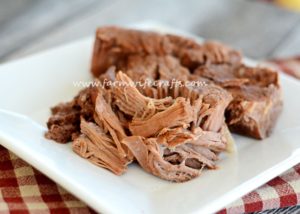 Wondering what to do with that Chuck Roast in your freezer? Check out this recipe for Easy Slow Cooker Beef Chuck Roast.