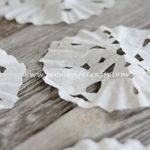 Looking for a quick, easy way to entertain the kids for a few minutes this winter? These Coffee Filter Snowflakes are the perfect cure for cabin fever!