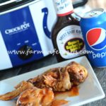 Looking for an easy slowcooker recipe for the big game? These Slowcooker Honey BBQ Wings are so easy to whip up and you can cook them in the crockpot while you get everything else ready or enjoy time with your guests!