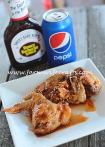 Looking for an easy slowcooker recipe for the big game? These Slowcooker Honey BBQ Wings are so easy to whip up and you can cook them in the crockpot while you get everything else ready or enjoy time with your guests!