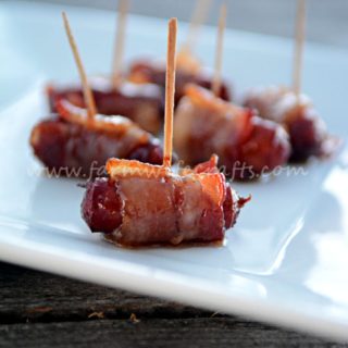 Looking for an easy and delicious appetizer for your next party? These Bacon Wrapped Smokies will be a hit and your guests will be begging for the recipe!