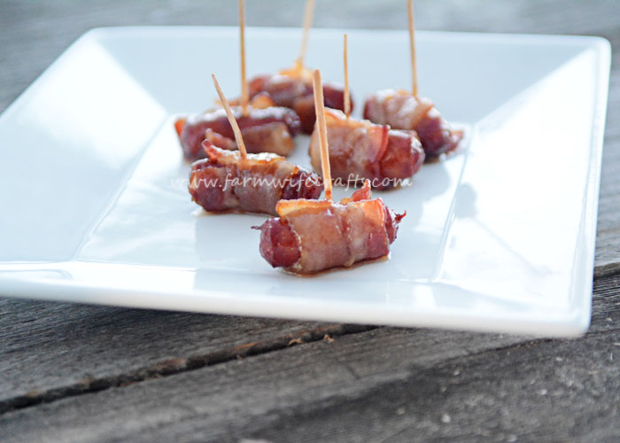 Looking for an easy and delicious appetizer for your next party? These Bacon Wrapped Smokies will be a hit and your guests will be begging for the recipe!