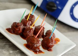 I love a good meatball recipe! This recipe for Sweet and Spicy Meatballs is sure to spice up your tastebuds!