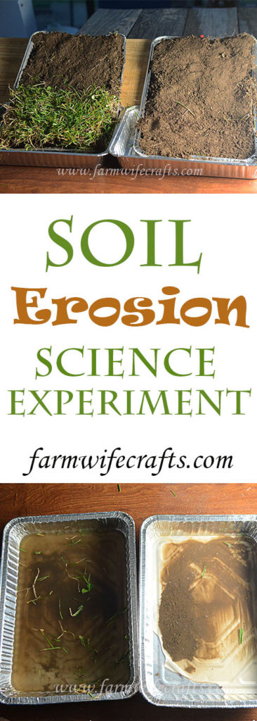 Have you ever wondered what the effects of soil erosion are, or how it is caused? Maybe you are looking for a science experiment to do with your kids, either at home or in their classroom. Parents love the dreaded science fair time, right?!:) Well, this Soil Erosion Science Experiment may be exactly what you are looking for.