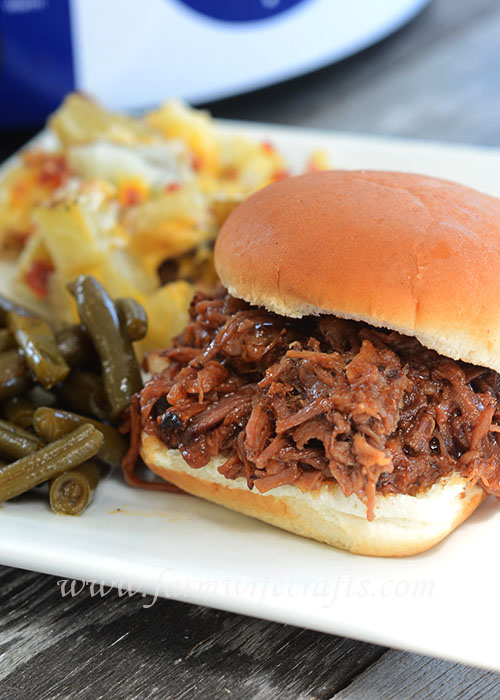 If you are looking for a simple beef bbq recipe, then look no further because this Crockpot Beef BBQ is your ticket to an easy weeknight meal.