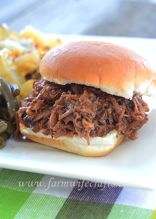 If you are looking for a simple beef bbq recipe, then look no further because this Crockpot Beef BBQ is your ticket to an easy weeknight meal.