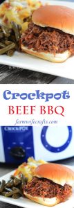 If you are looking for a simple beef bbq recipe, then look no further because this Crockpot Beef BBQ is your ticket to an easy weeknight meal.