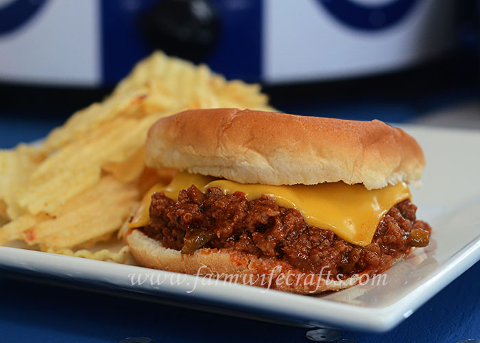 These Crockpot Sloppy Joes are simple to make, yet so, so good!