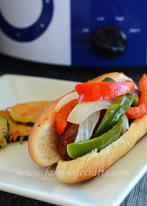 Are you looking for a beer brat recipe that you can enjoy all fall and winter long?  I don't know who LB is, but LB's Crockpot Beer Brats taste like they just came off the grill!