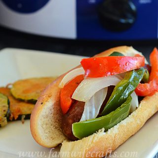 Are you looking for a beer brat recipe that you can enjoy all fall and winter long?  I don't know who LB is, but LB's Crockpot Beer Brats taste like they just came off the grill!