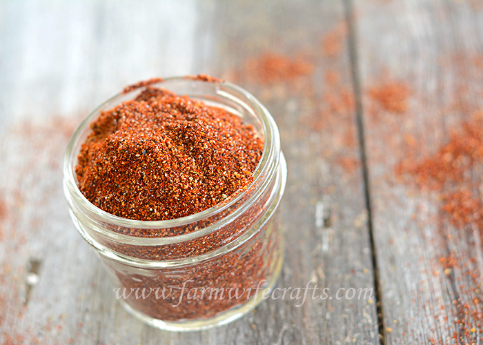 We love tacos at our house!  This homemade taco seasoning is a great way to always have the most important ingredient on hand at all times. 