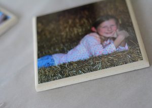 These Easy DIY Photo Coasters would make the perfect Mother's Day gift!