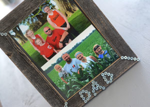 Father's Day is just a few days away and if you are scrambling trying to find something for the kids to make for their dad, this simple picture frame might just be the thing!