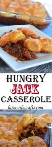 Are you looking for an easy to transport harvest meal, or something that is good anytime?  This recipe for Hungry Jack Casserole is so easy to make and delicious it may become your next go-to meal!