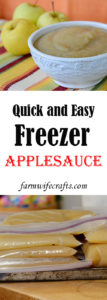 Are you looking for a quick and easy freezer applesauce recipe? Look no further!
