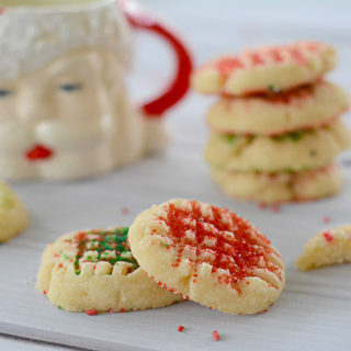 These Whipped Shortbread Christmas Cookies are fun to make and decorate for the season!