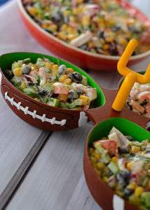 Do you love appetizers?  Do you love watching football?  How about eating while watching football, or any sport really?  Well, this Ugly Bean Dip definitely needs to be added to your next game day menu!