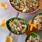 Do you love appetizers?  Do you love watching football?  How about eating while watching football, or any sport really?  Well, this Ugly Bean Dip definitely needs to be added to your next game day menu!