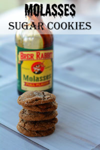 Are you looking for a cookie with a little bit of spice and a little bit of sweetness?  Look no further then these delicious Molasses Sugar Cookies!