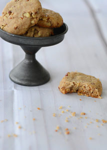 I love a good old fashioned family recipe and lucky for me, my husband's side of the family has several of those.  These Pecan Tart Cookies came straight from his family's cookbook that I talk about in this post.