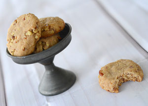 I love a good old fashioned family recipe and lucky for me, my husband's side of the family has several of those.  These Pecan Tart Cookies came straight from his family's cookbook that I talk about in this post.