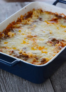 Are you looking for an easy weeknight meal, or maybe a meal that you can stick in the freezer for later or share with a friend?  This Friendship Casserole might just be what you are looking for!