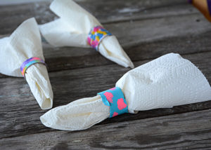 Easter will look a little different this year for most of the nation.  Keep it simple and let the kids get involved by having them make these Easter Napkin Rings.