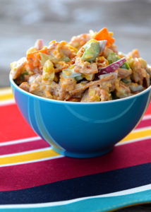 Are you looking for a different type of salad that you can take to pitch-ins this summer?  This Frito Corn Salad is just what you need in your life!