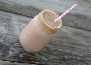 June is dairy month and since dairy farming is in my blood, we love celebrating dairy farmers around our house.  What better way to celebrate in the hot month of June than with this refreshing 3 ingredient chocolate milkshake?!