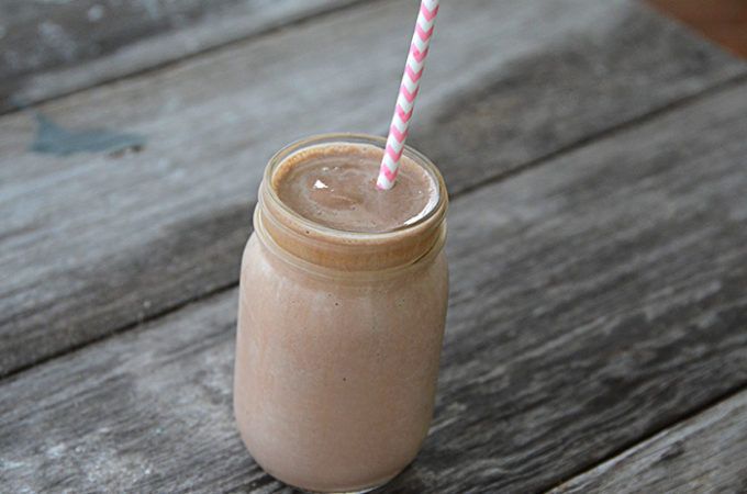June is dairy month and since dairy farming is in my blood, we love celebrating dairy farmers around our house. What better way to celebrate in the hot month of June than with this refreshing 3 ingredient chocolate milkshake?!