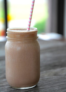 June is dairy month and since dairy farming is in my blood, we love celebrating dairy farmers around our house.  What better way to celebrate in the hot month of June than with this refreshing 3 ingredient chocolate milkshake?!