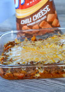 Things are starting to get busy again, so if you're looking for an easy weeknight meal that will please everyone in your family, look no further.  This Walking Taco Casserole recipe is the ticket!