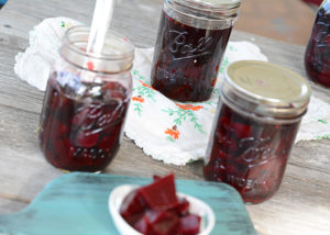 This seems to be the year that people are growing a garden that haven't had one in the past.  Maybe some of you are trying new garden veggies and are wondering what you can do with all that glorious goodness that your garden is producing.  I'm sharing one of our family's favorite garden recipes with you...pickled beets.  Wondering how to can pickled beets?  Don't worry, I'll explain and you'll be surprised at how easy it is!